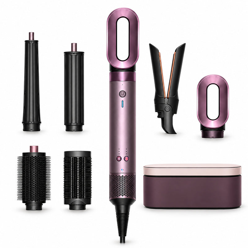 Styler ad aria viola con accessori e custodia