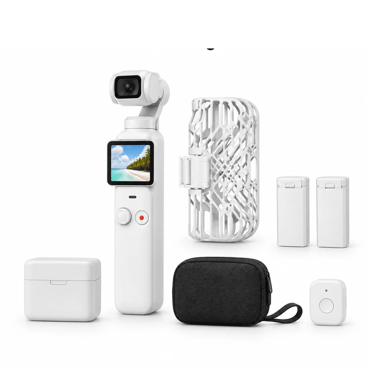 Videocamera 2 in 1 con gimbal e modulo di volo