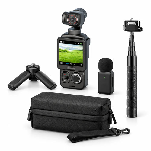 Fotocamera tascabile 4K con gimbal a 3 assi